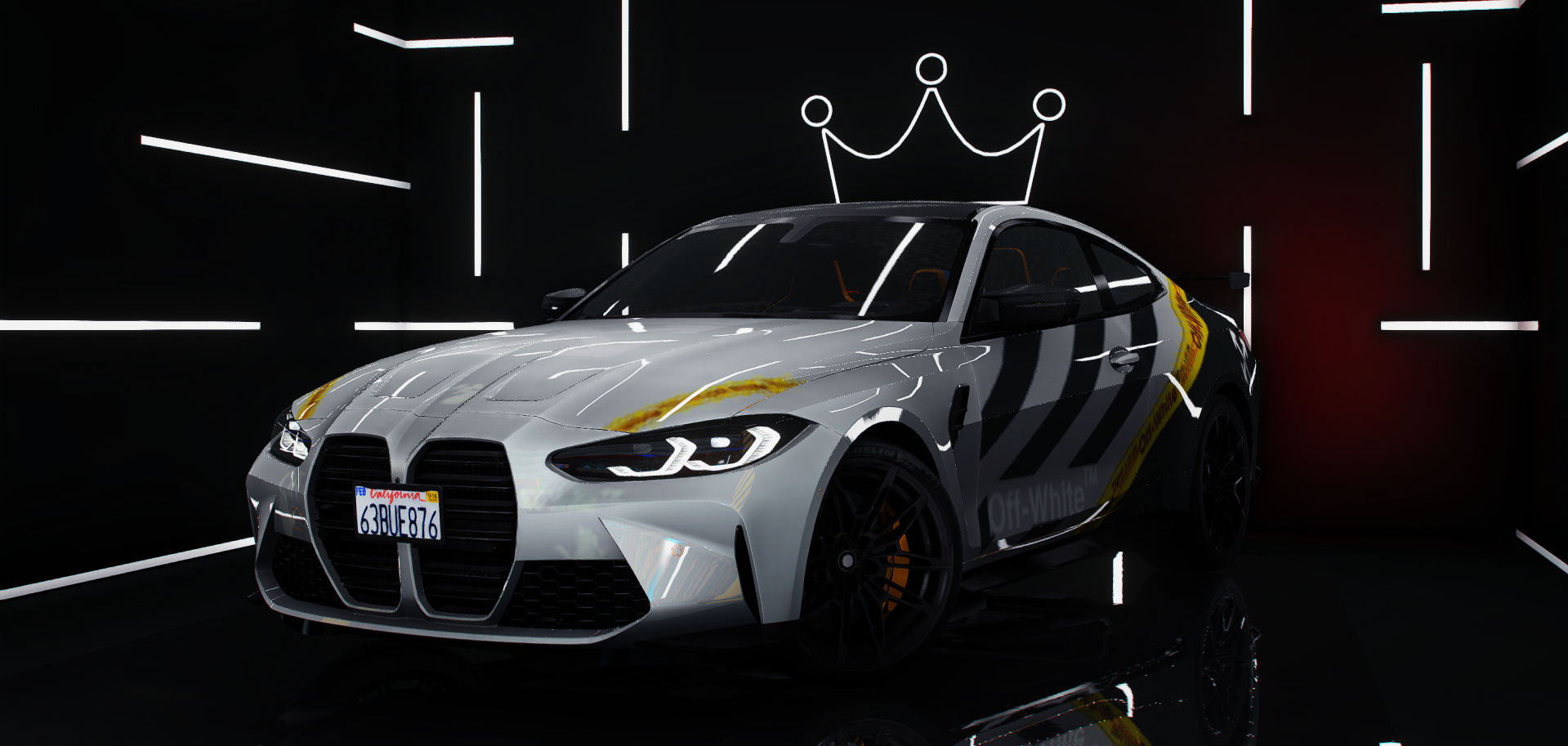 BMW M4 (Off-White)