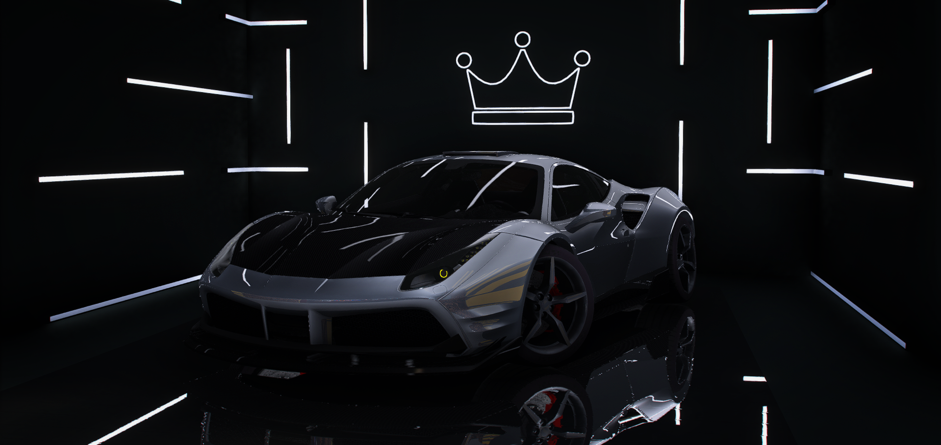Ferrari 488 (Animasyonlu)